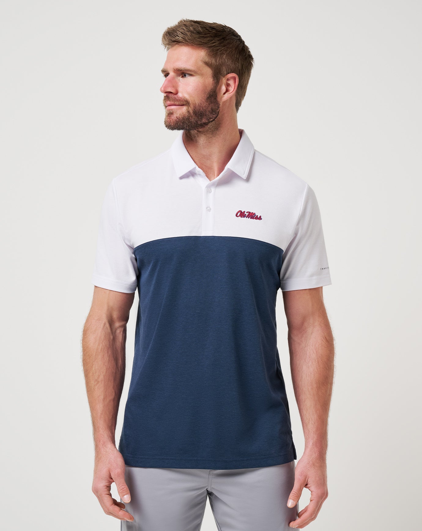 Travis Mathew Hot sale | Mississippi Drop Back Polo