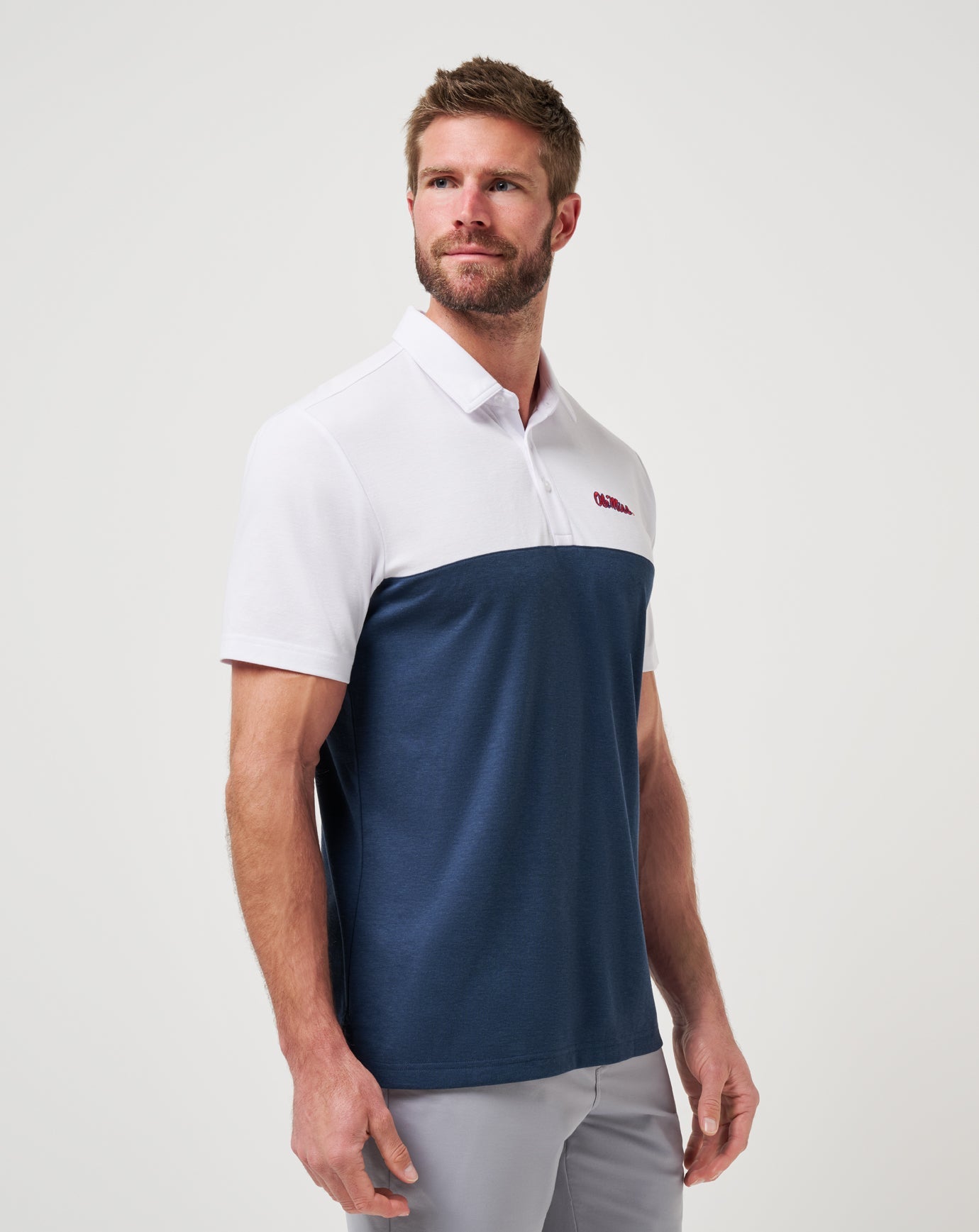 Travis Mathew Hot sale | Mississippi Drop Back Polo