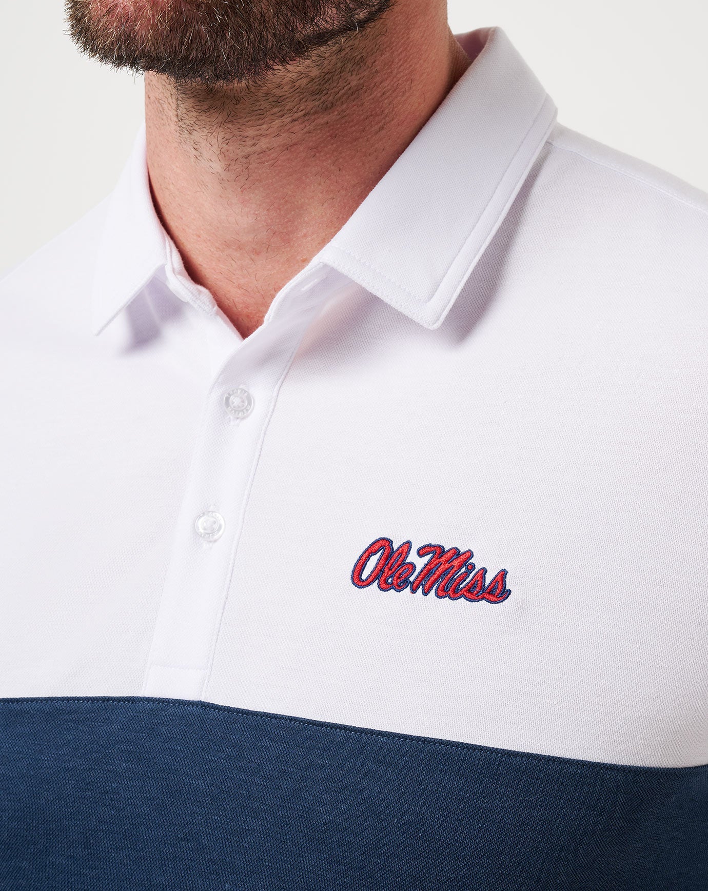 Travis Mathew Hot sale | Mississippi Drop Back Polo