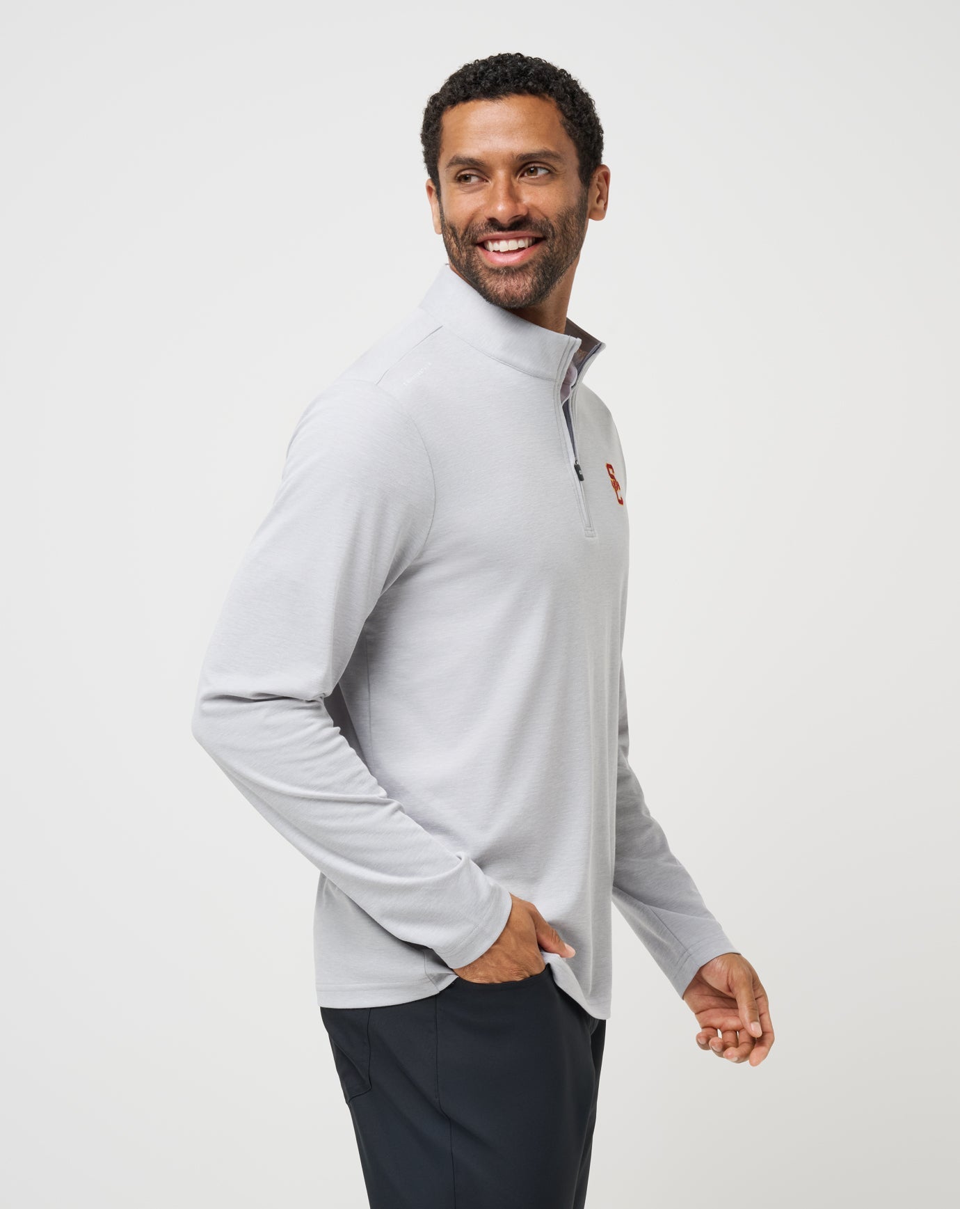 Travis Mathew | USC Time To Tailgate Quarter Zip