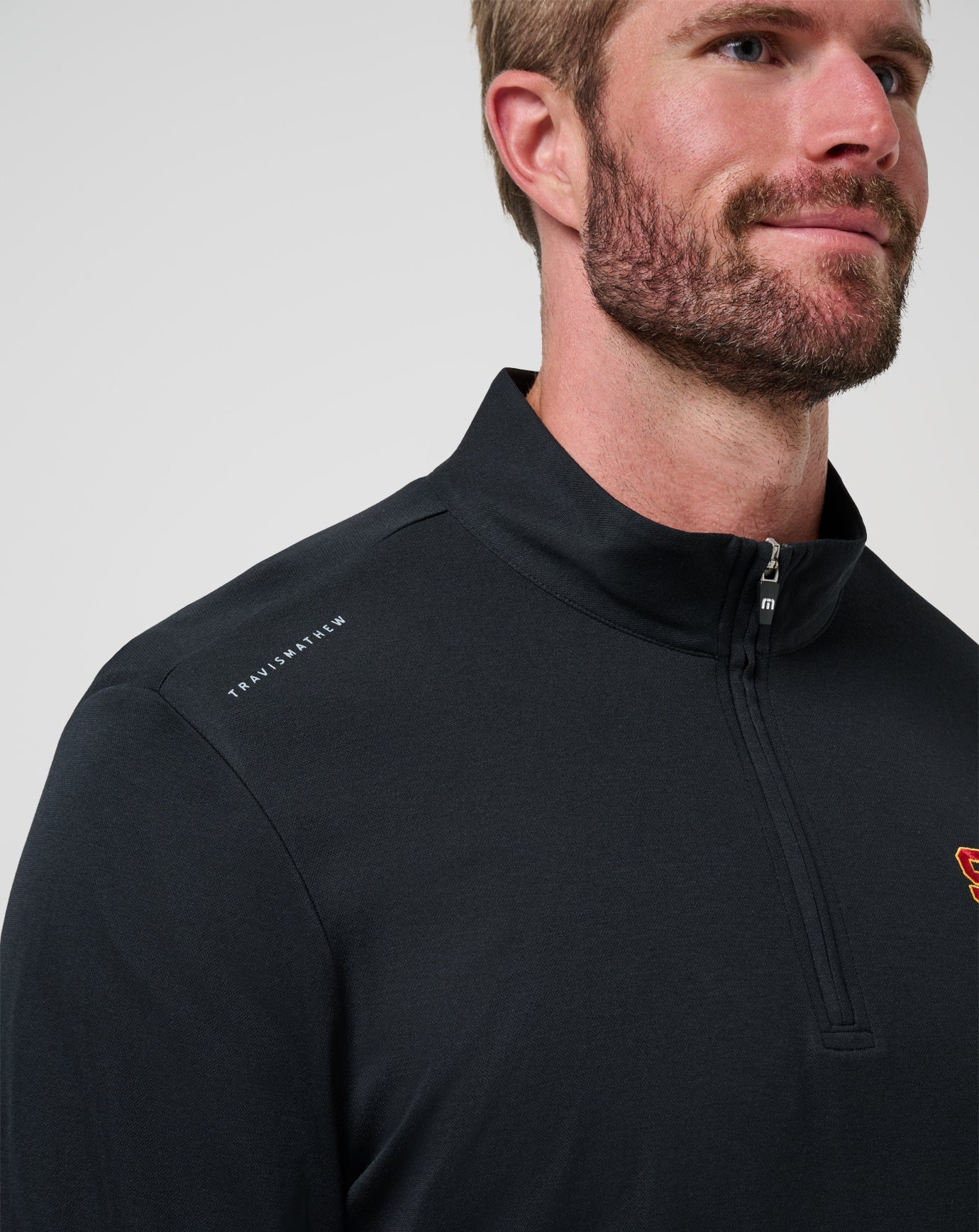 Travis Mathew Online | USC Time To Tailgate Quarter Zip
