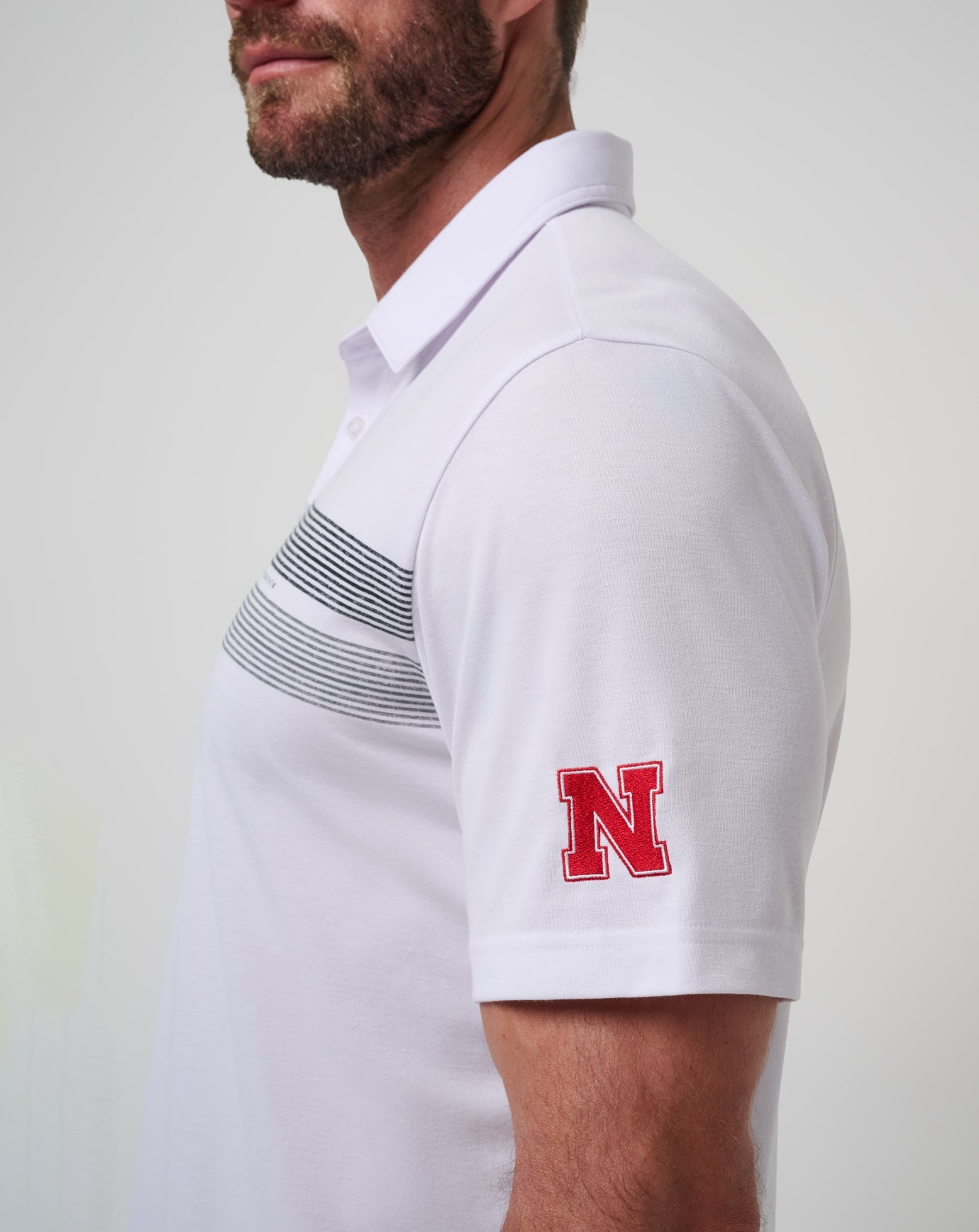 Travis Mathew New | Nebraska Top Recruit Polo