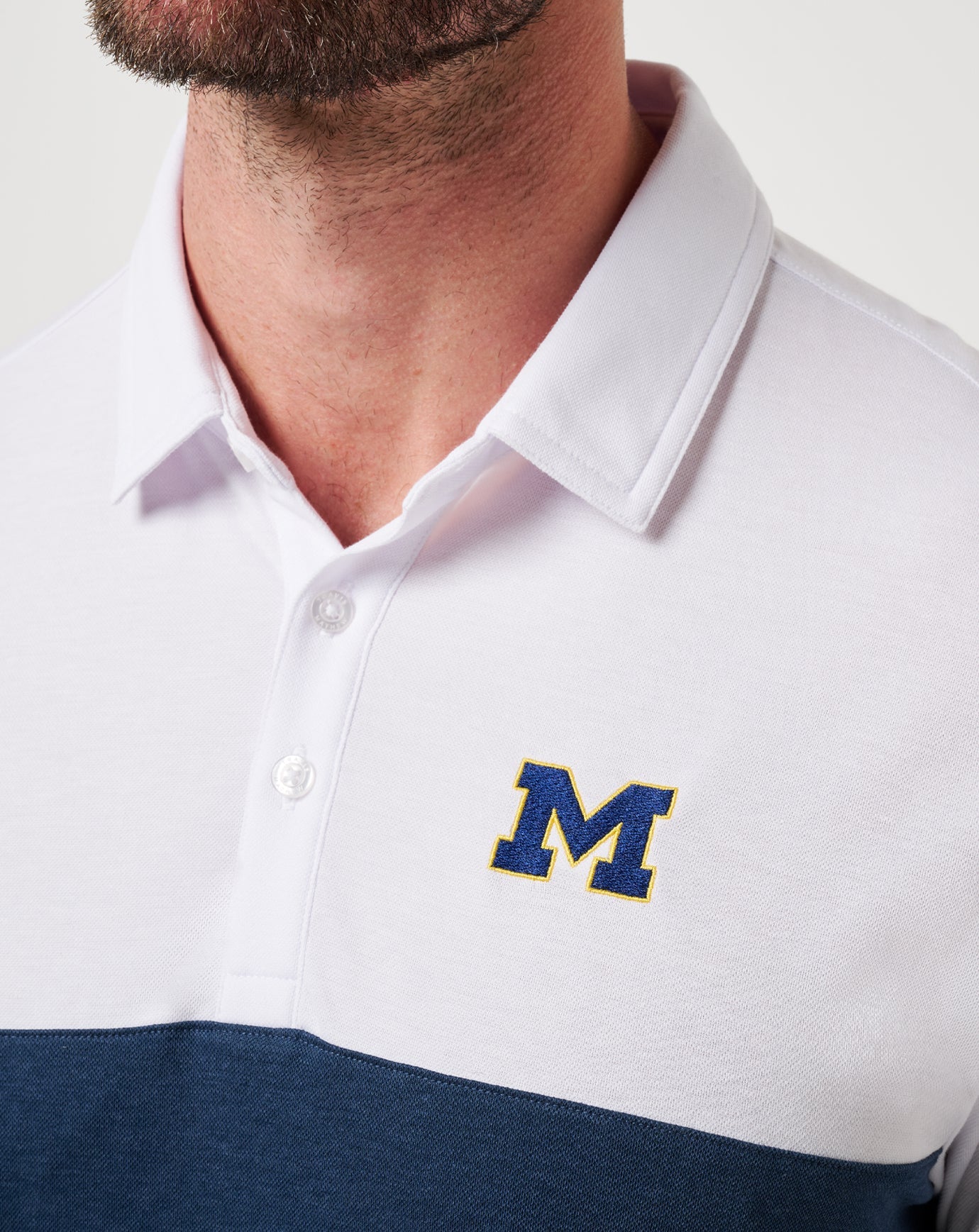 Travis Mathew | Michigan Drop Back Polo