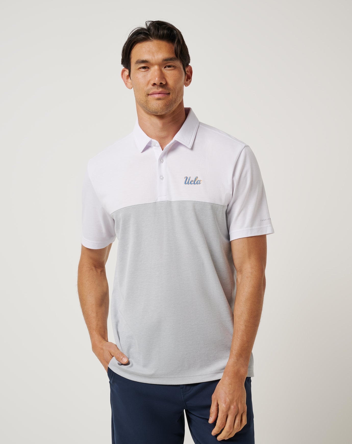 Travis Mathew For sale | UCLA Drop Back Polo