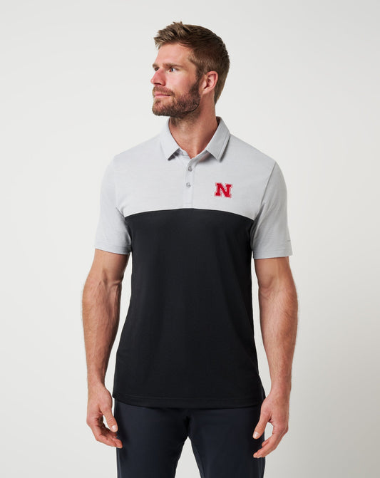 Travis Mathew Outlet | Nebraska Drop Back Polo