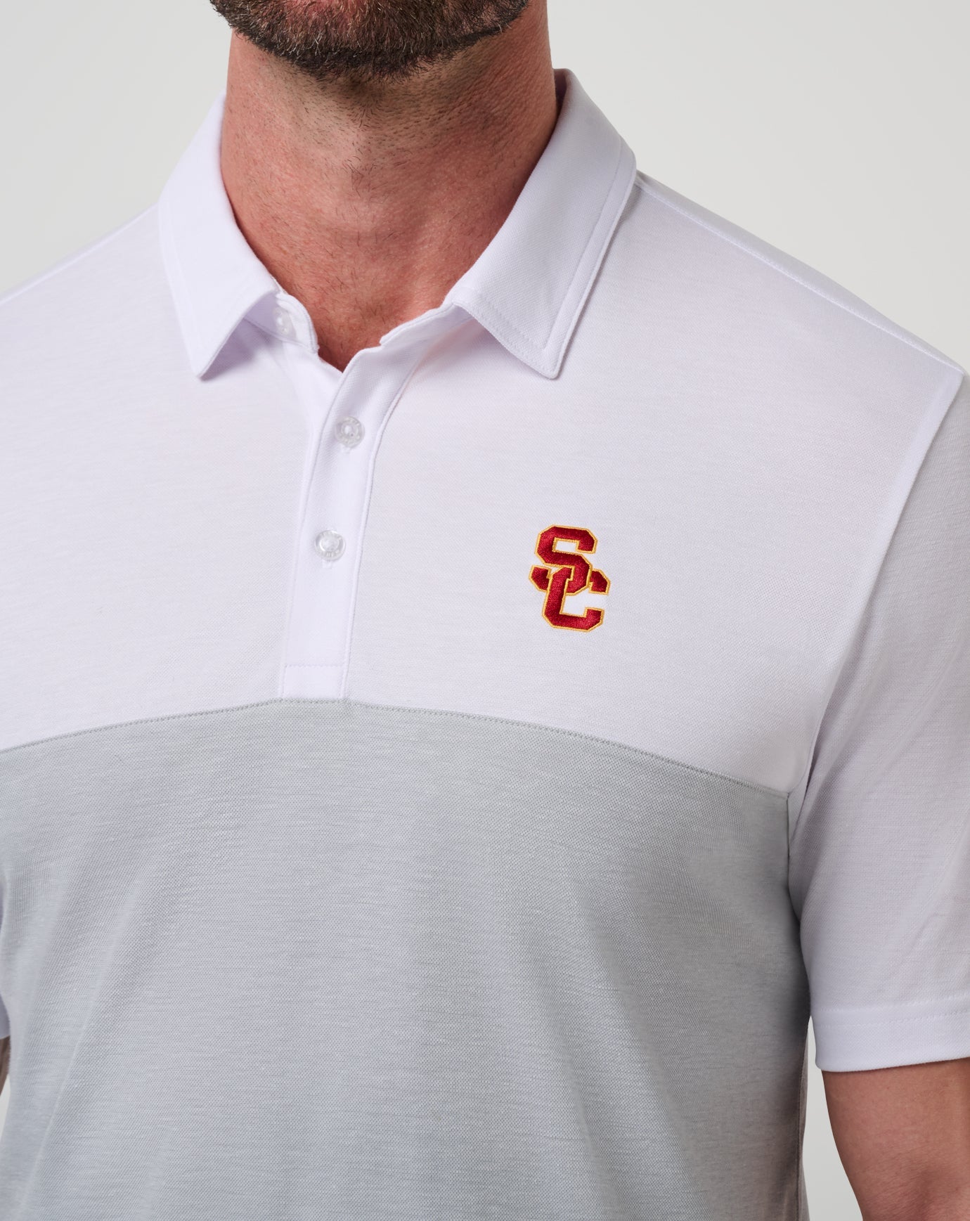 Travis Mathew On Sale | USC Drop Back Polo