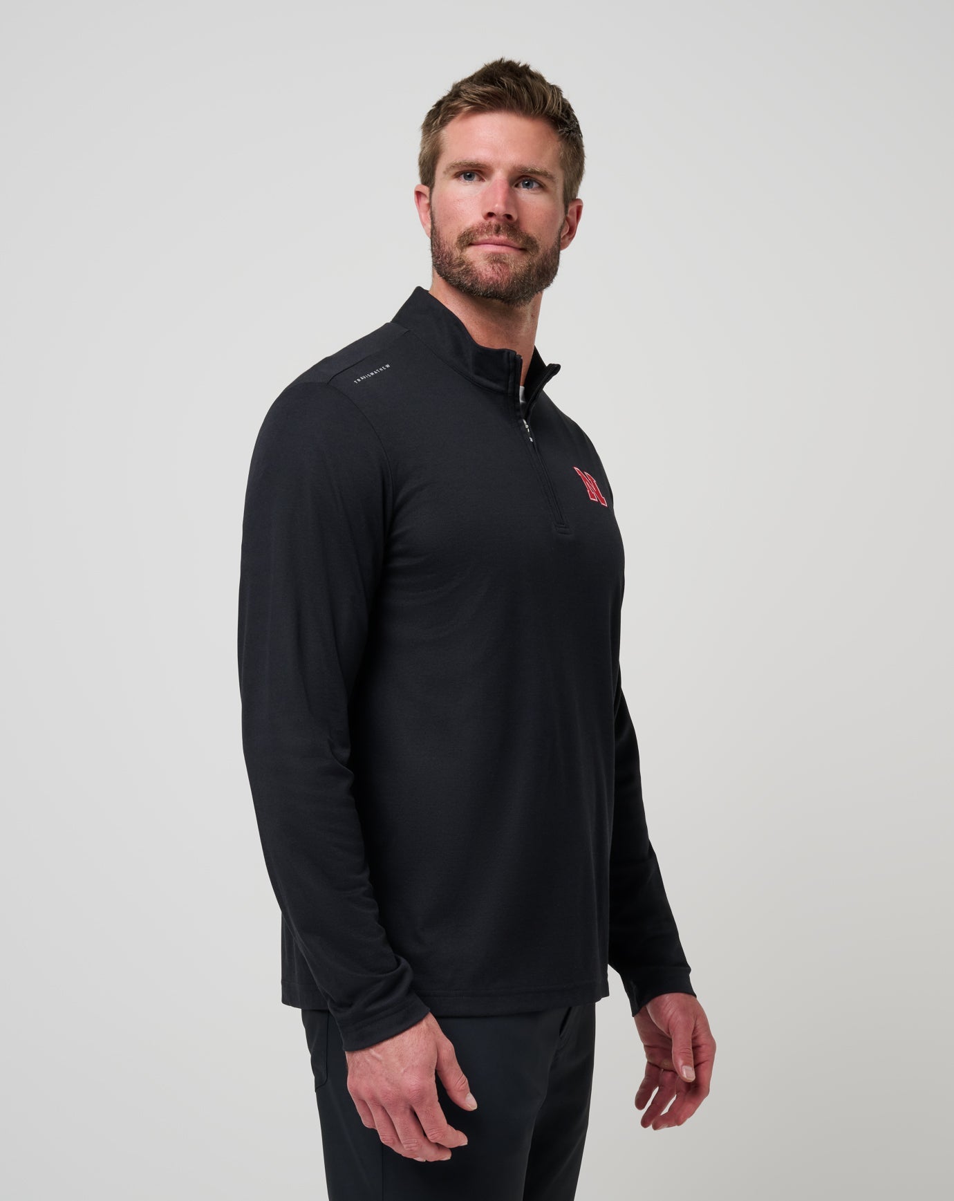 Travis Mathew Online | Nebraska Time To Tailgate Quarter Zip