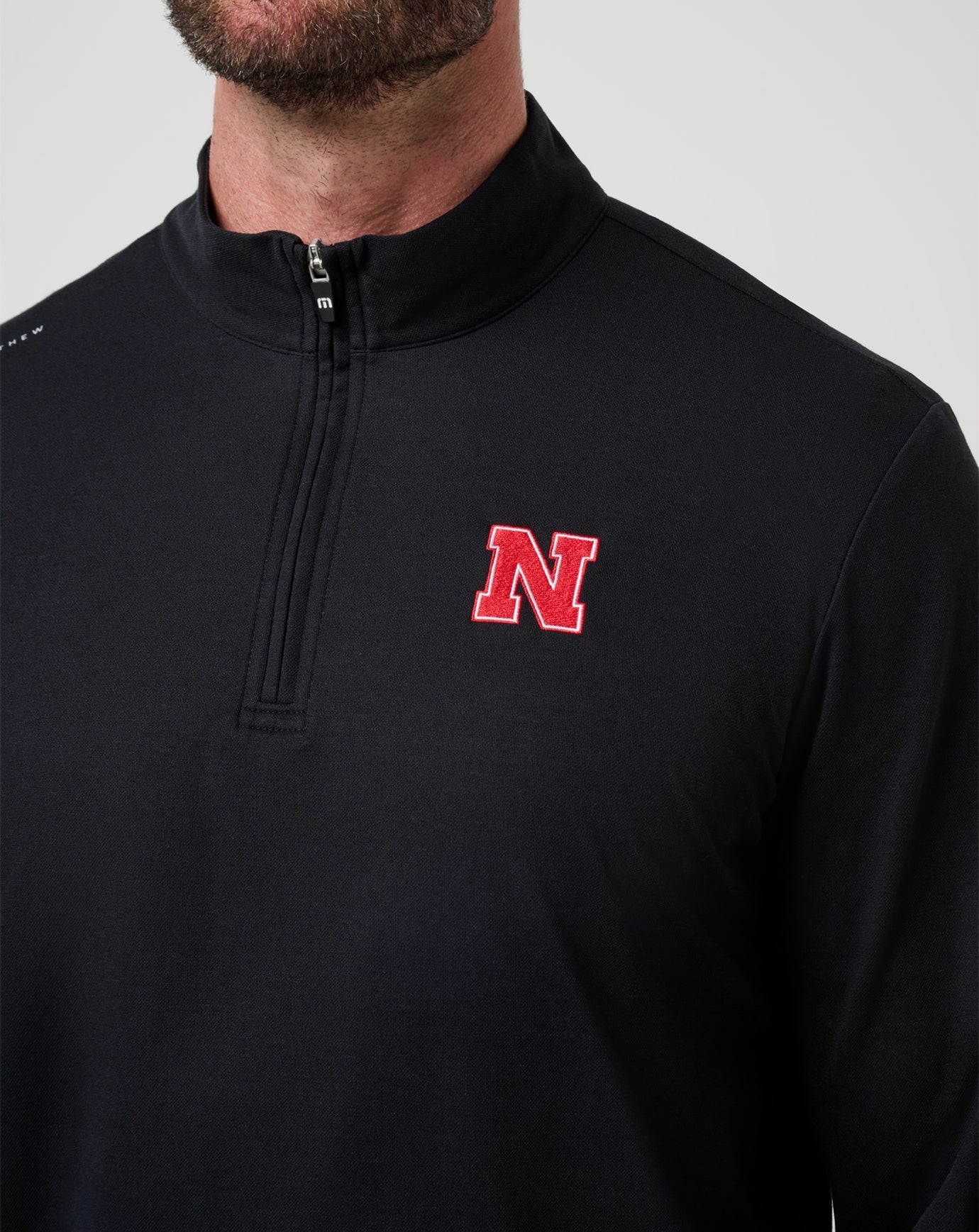 Travis Mathew Online | Nebraska Time To Tailgate Quarter Zip