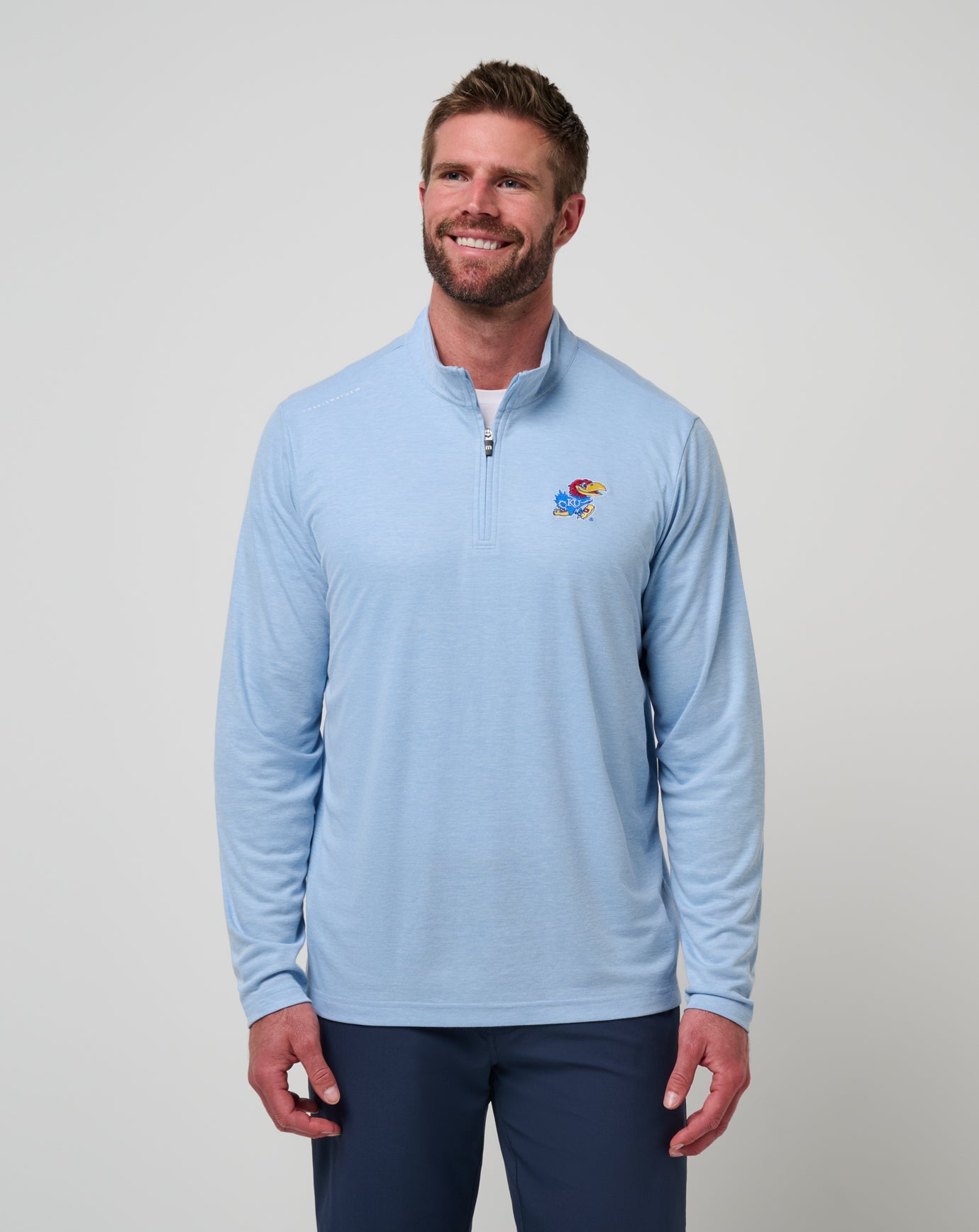 Travis Mathew Sale | Kansas Time To Tailgate Quarter Zip