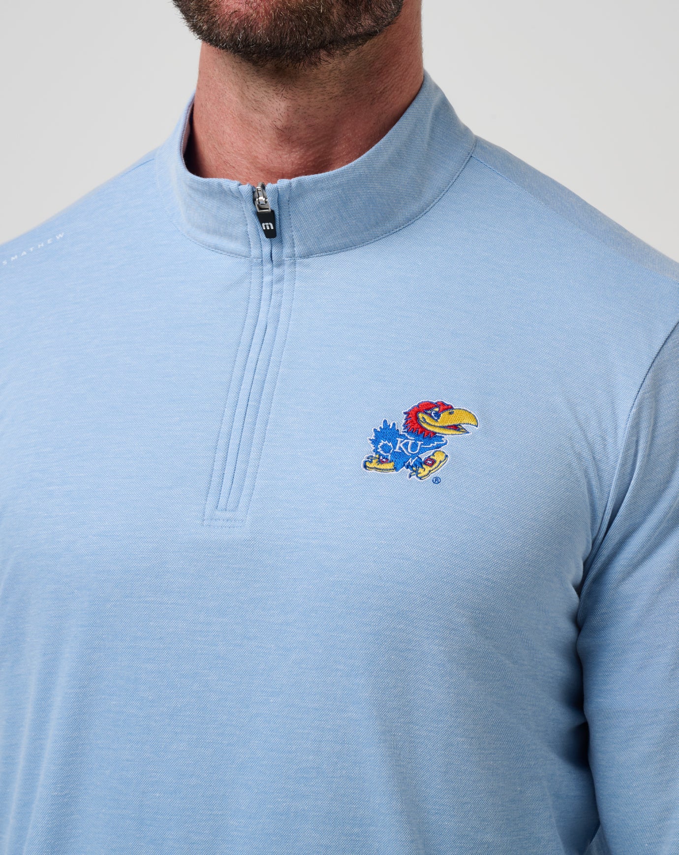 Travis Mathew Sale | Kansas Time To Tailgate Quarter Zip