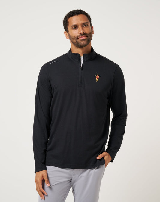 Travis Mathew Discount | ASU Time To Tailgate Quarter Zip