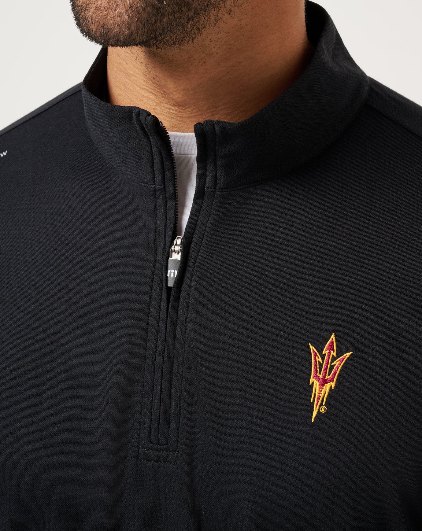 Travis Mathew Discount | ASU Time To Tailgate Quarter Zip