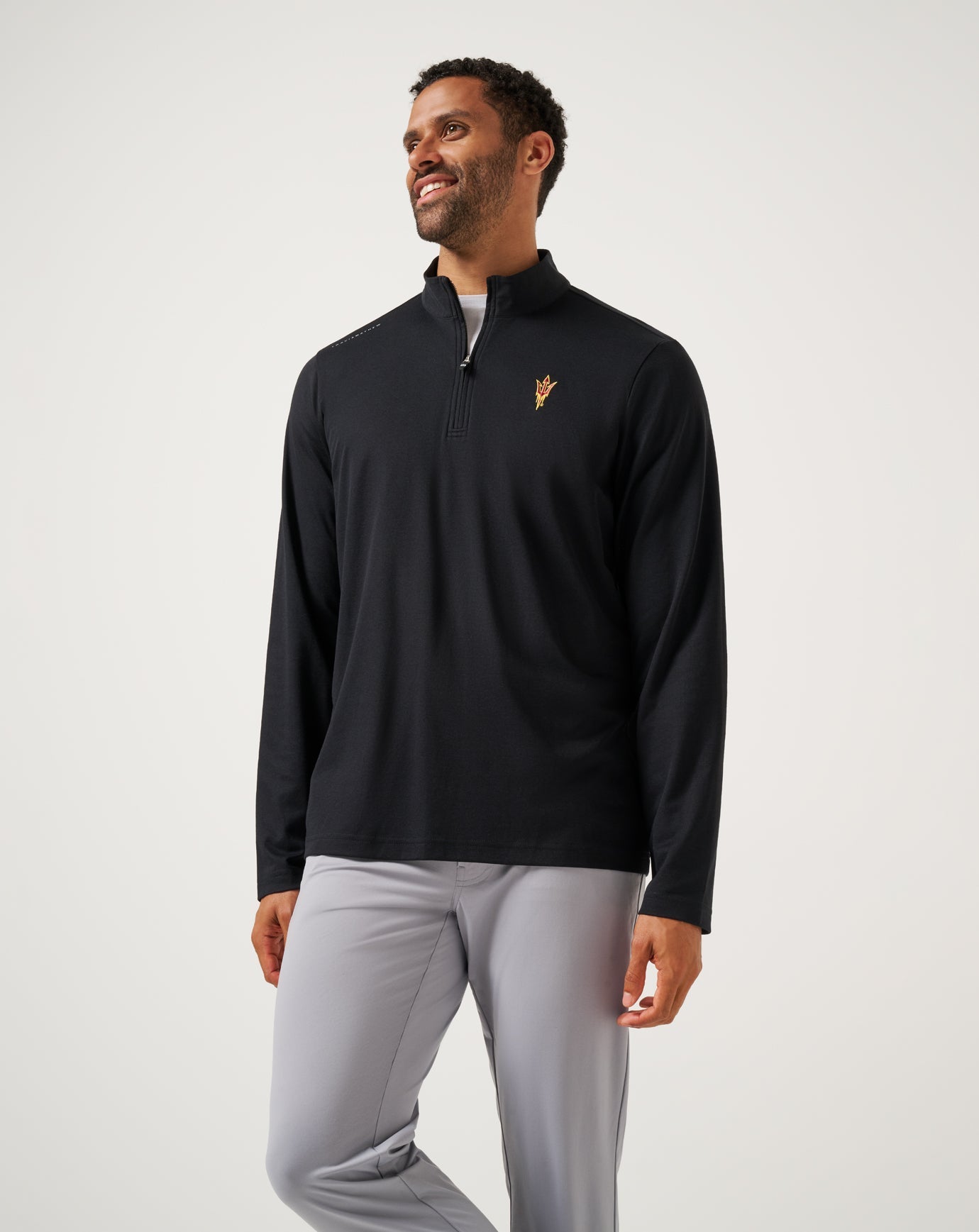 Travis Mathew Discount | ASU Time To Tailgate Quarter Zip