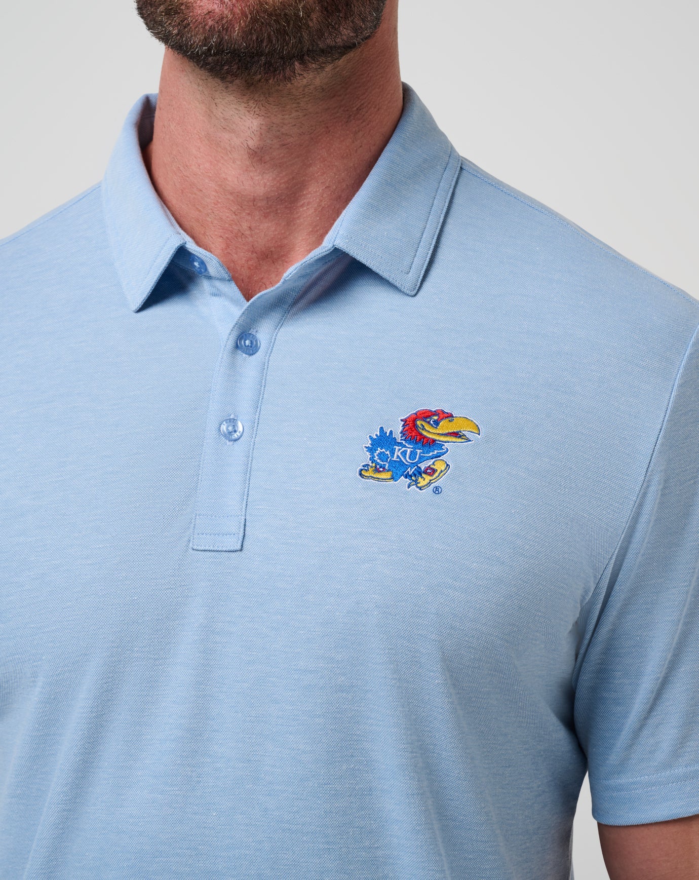 Travis Mathew For sale | Kansas School Pride Polo