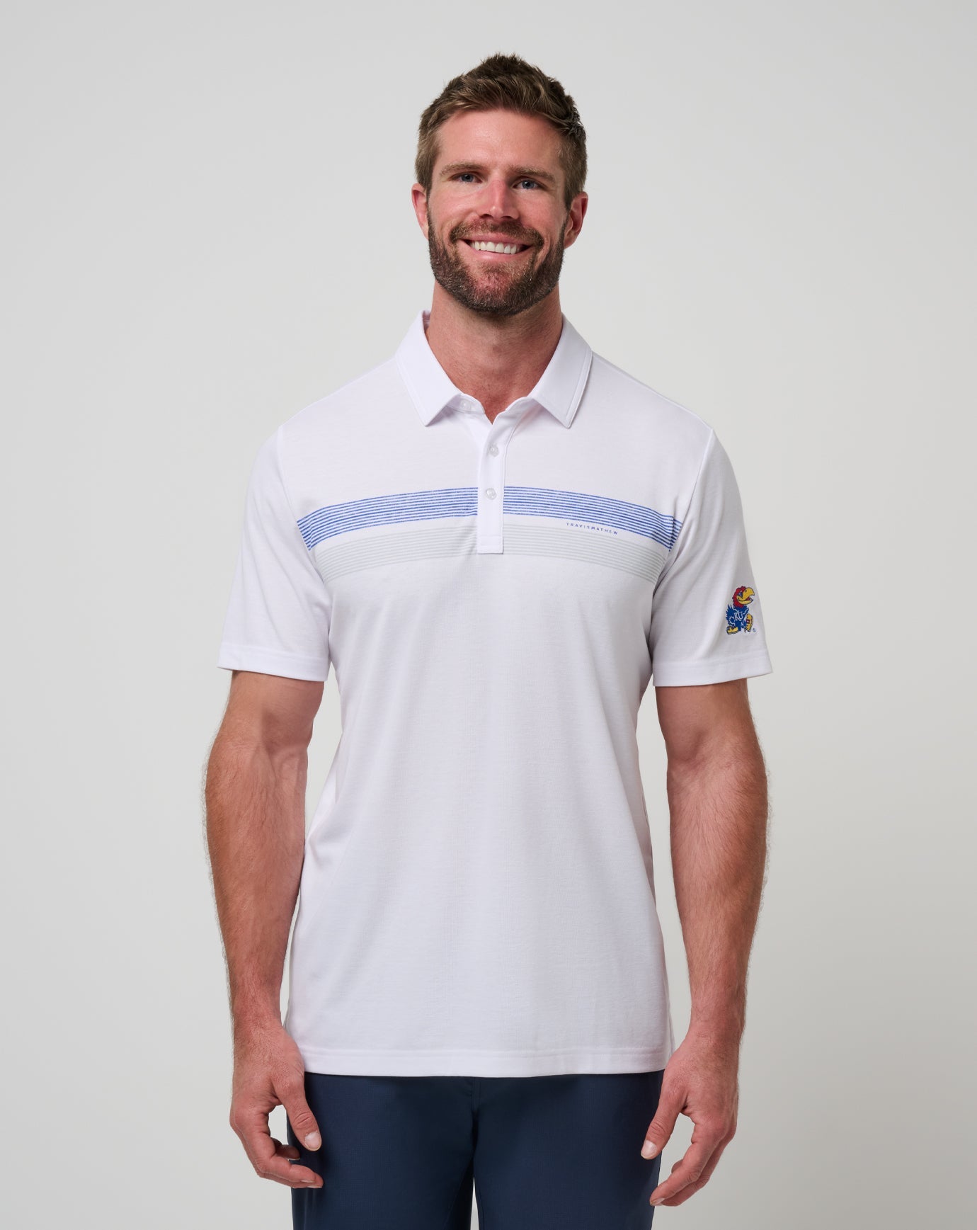 Travis Mathew Discount | Kansas Top Recruit Polo