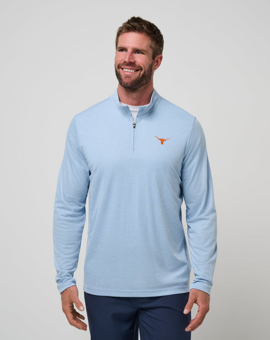 Travis Mathew Outlet | UT Austin Time To Tailgate Quarter Zip