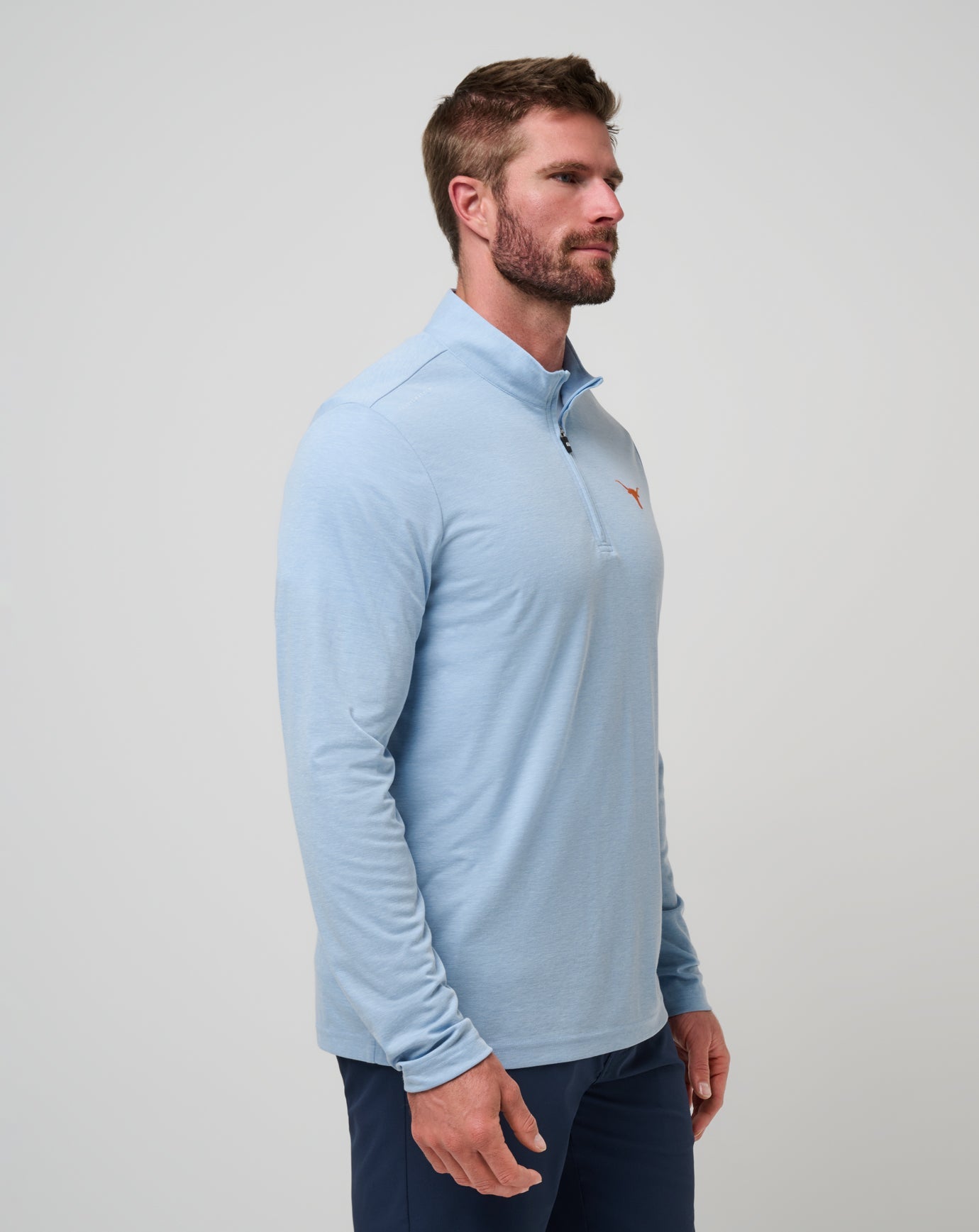 Travis Mathew Outlet | UT Austin Time To Tailgate Quarter Zip