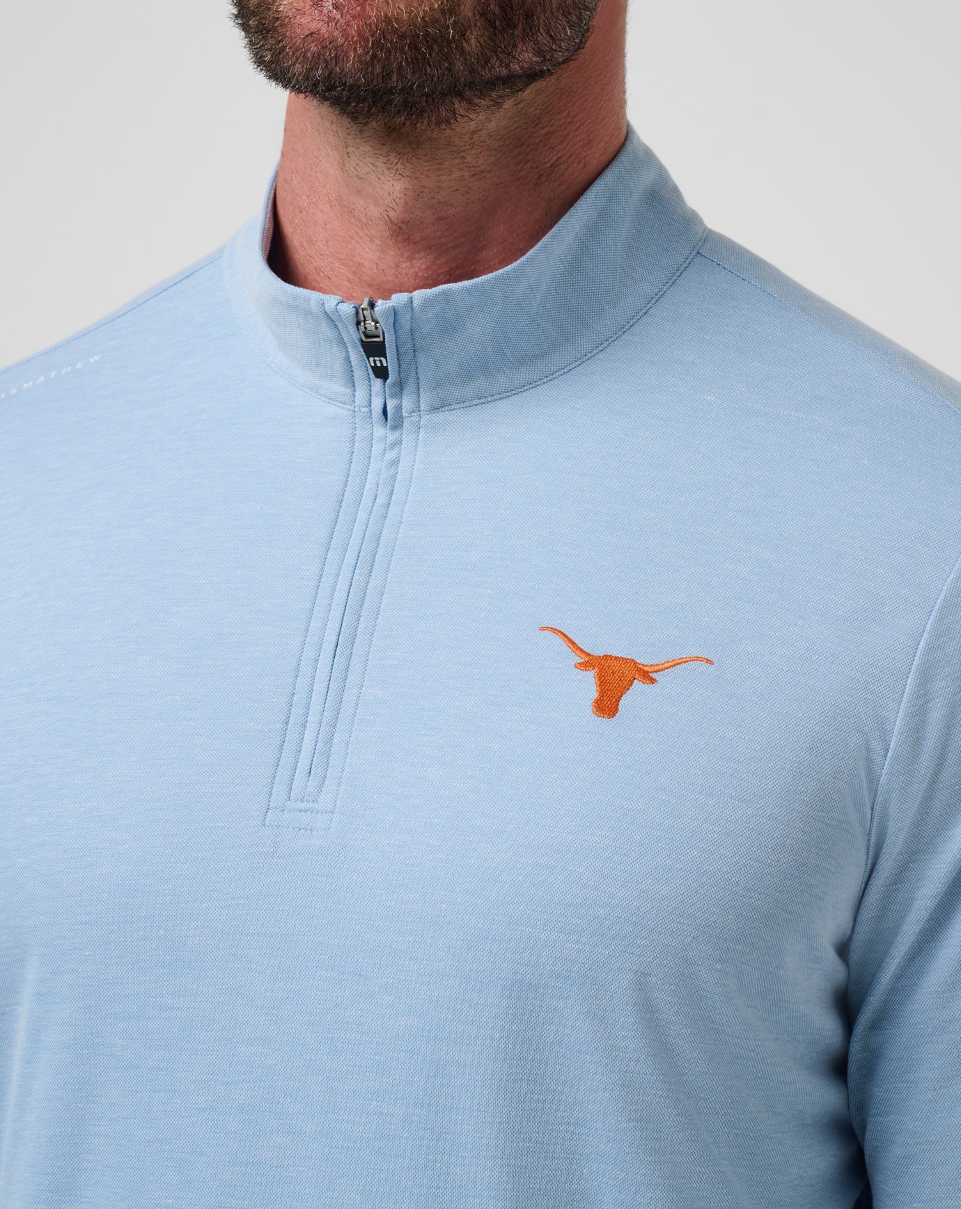 Travis Mathew Outlet | UT Austin Time To Tailgate Quarter Zip