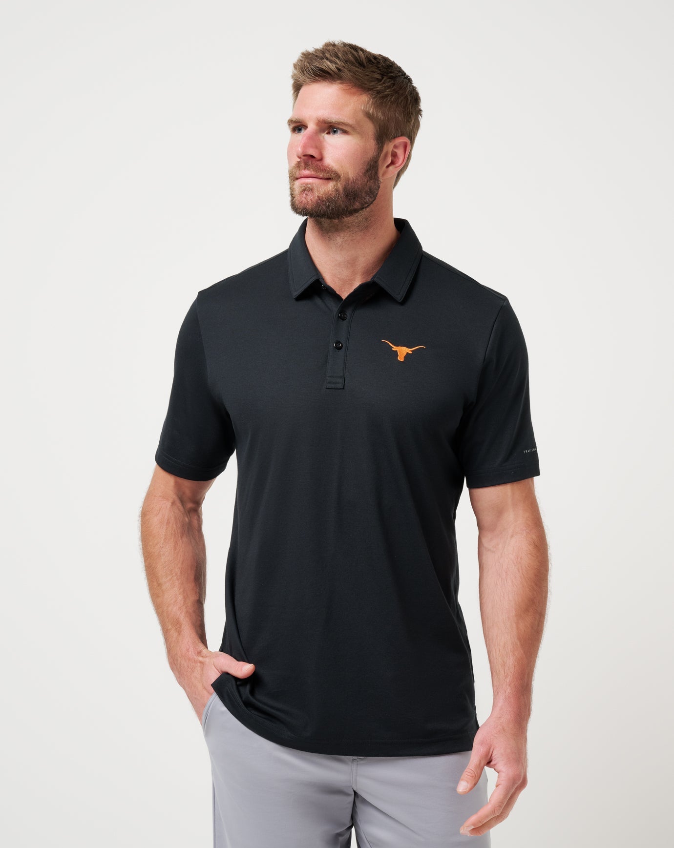 Travis Mathew New | UT Austin School Pride Polo