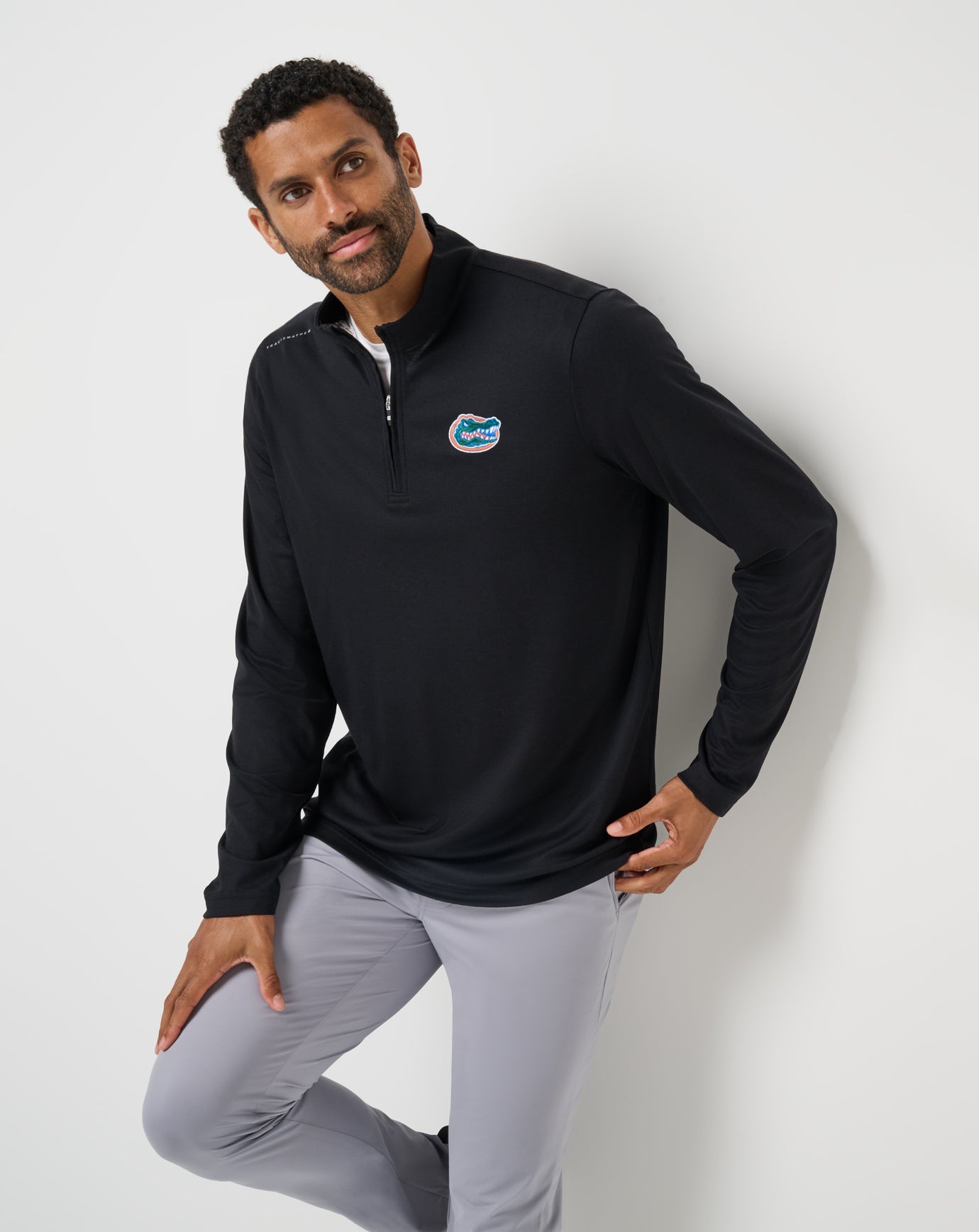 Travis Mathew Hot sale | Florida Time To Tailgate Quarter Zip