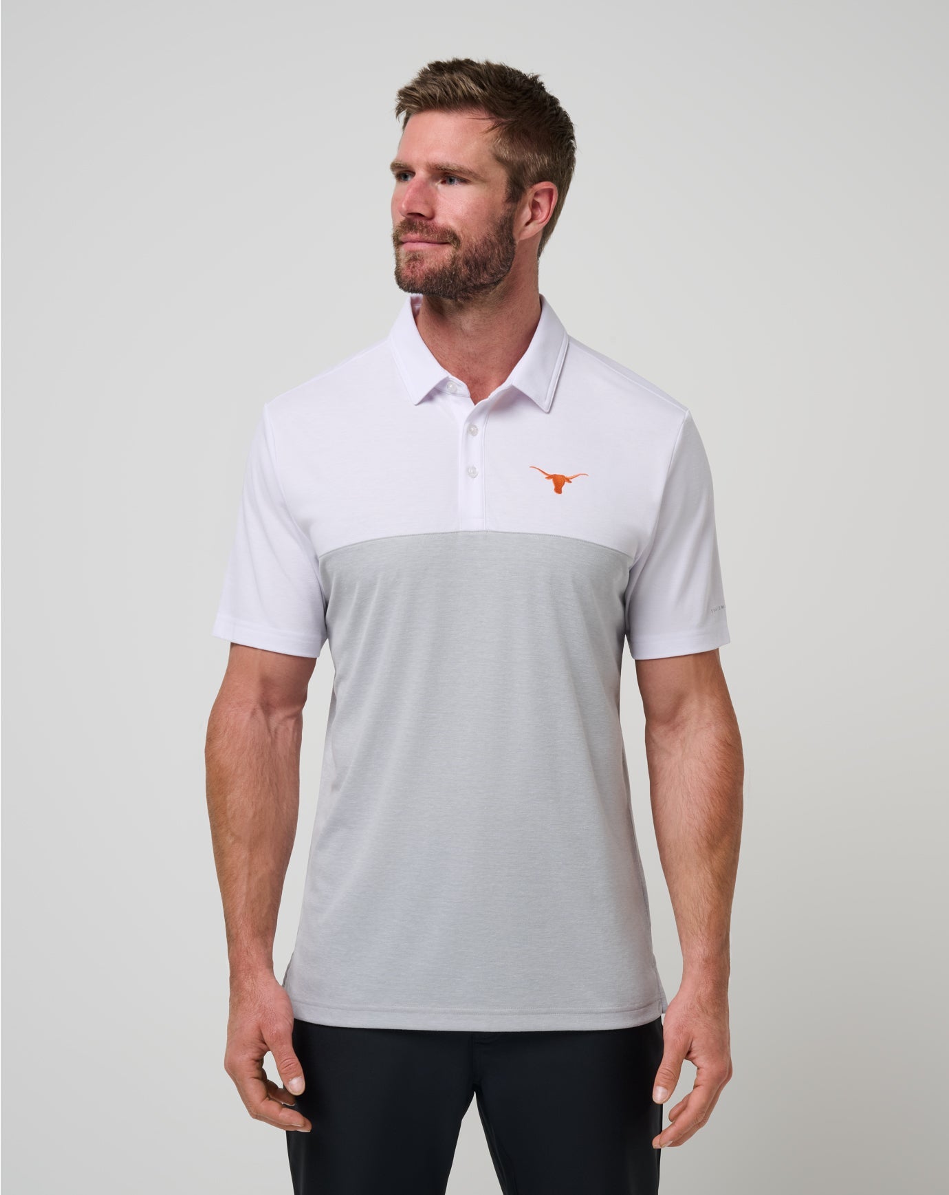 Travis Mathew Discount | UT Austin Drop Back Polo