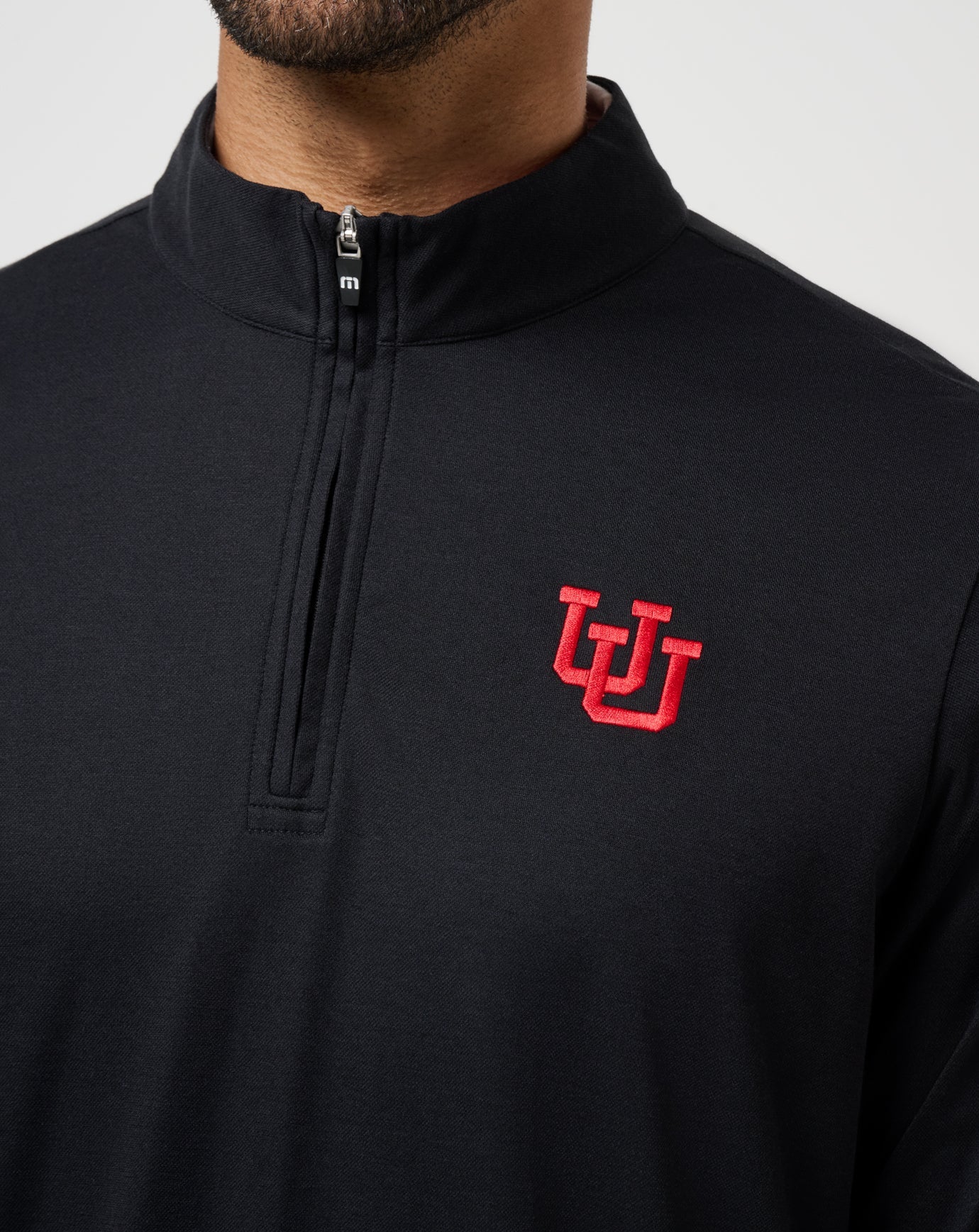 Travis Mathew Hot sale | Utah Time To Tailgate Quarter Zip