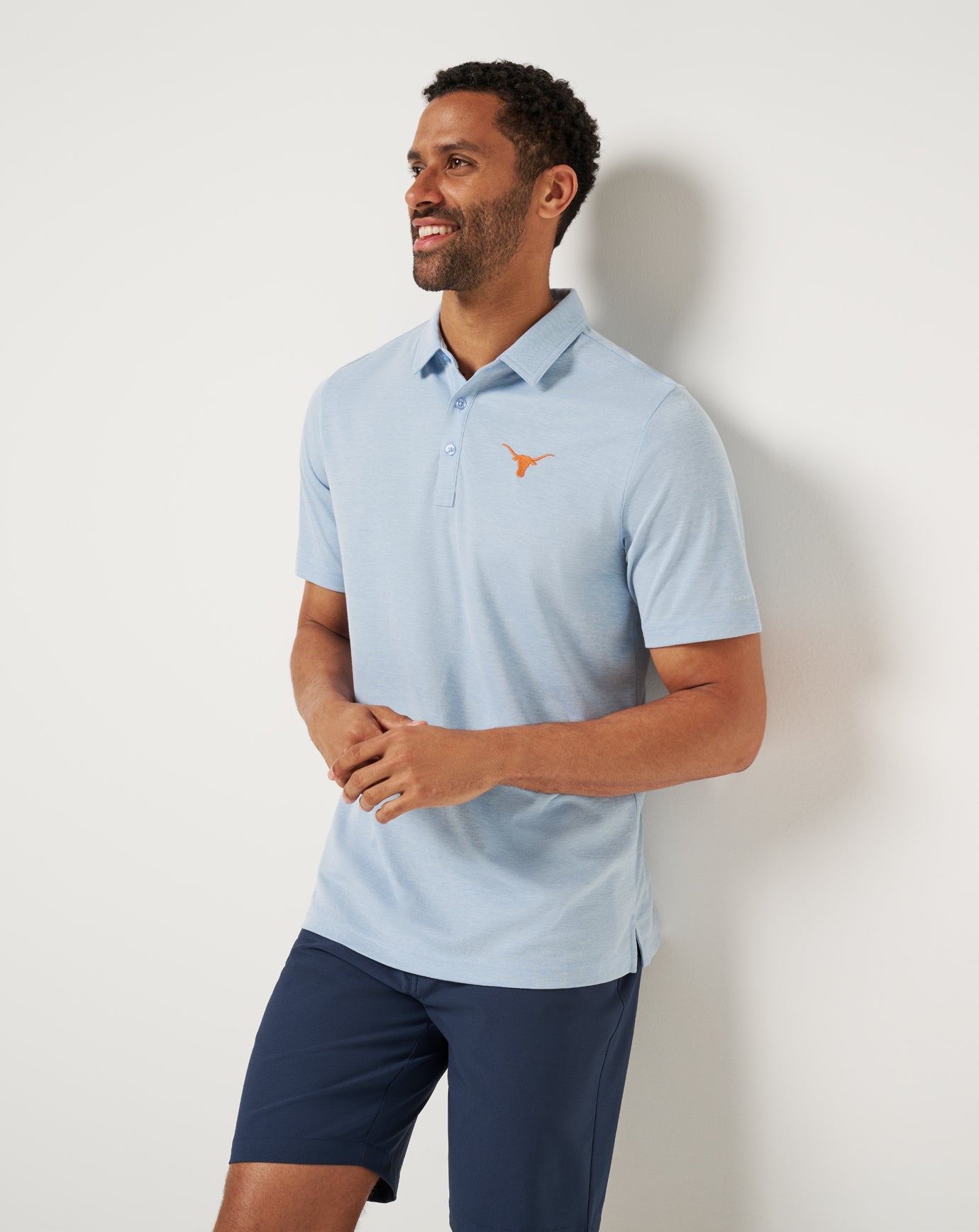 Travis Mathew Online | UT Austin School Pride Polo