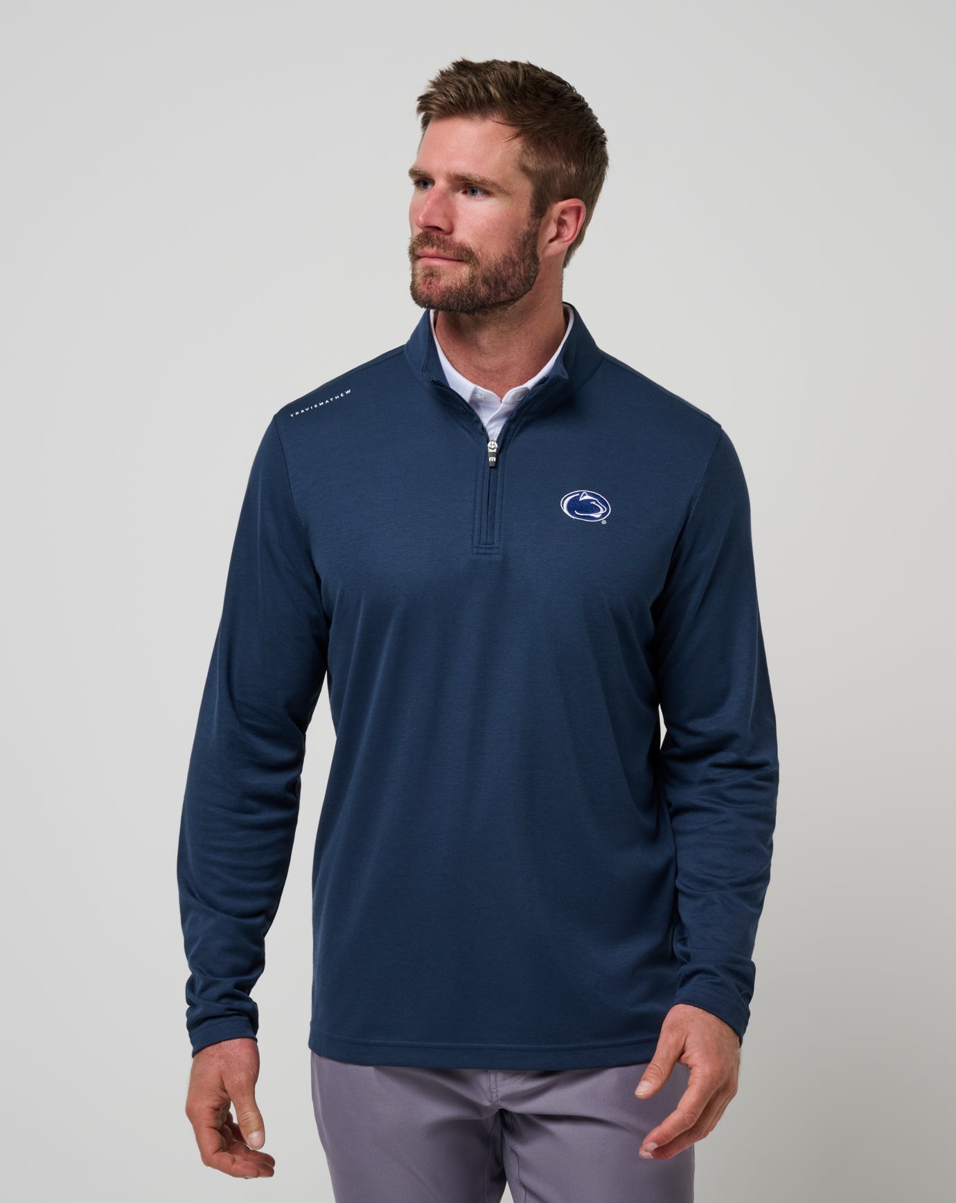 Travis Mathew Sale | PSU Time To Tailgate Quarter Zip