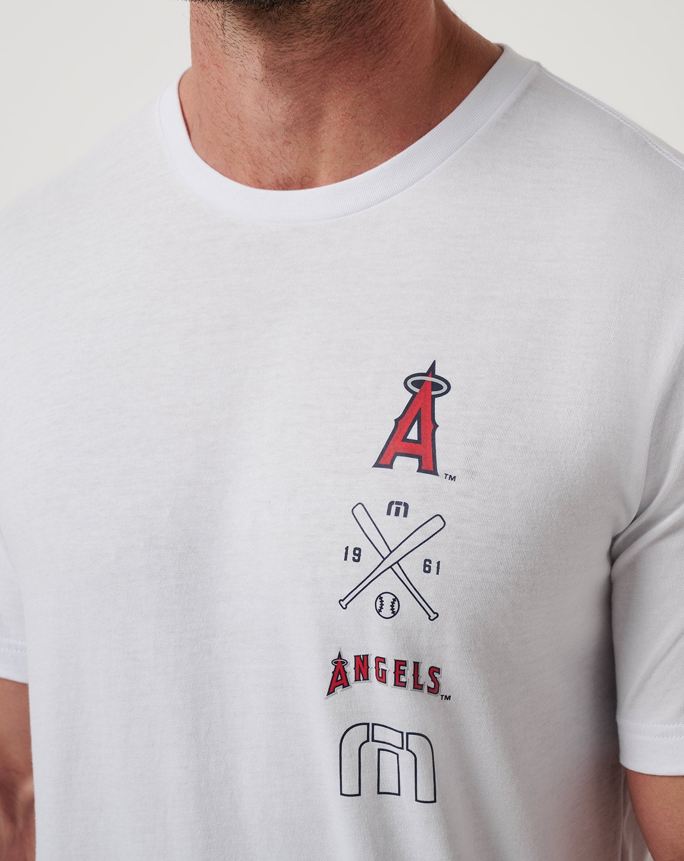 Travis Mathew Outlet | Los Angeles Angels Sunset Slam 2.0 Tee