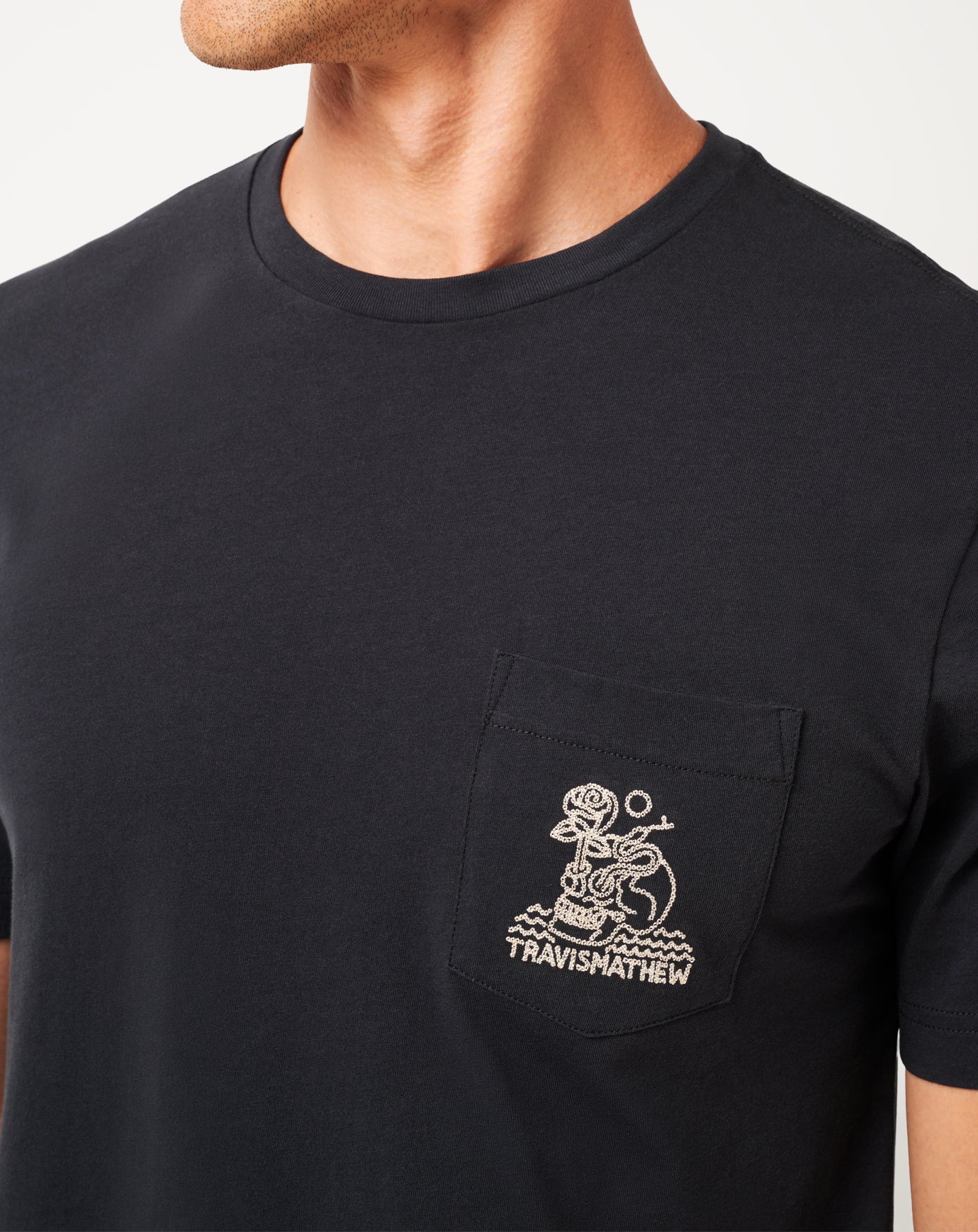 Travis Mathew Outlet | Lost Cave Pocket Tee
