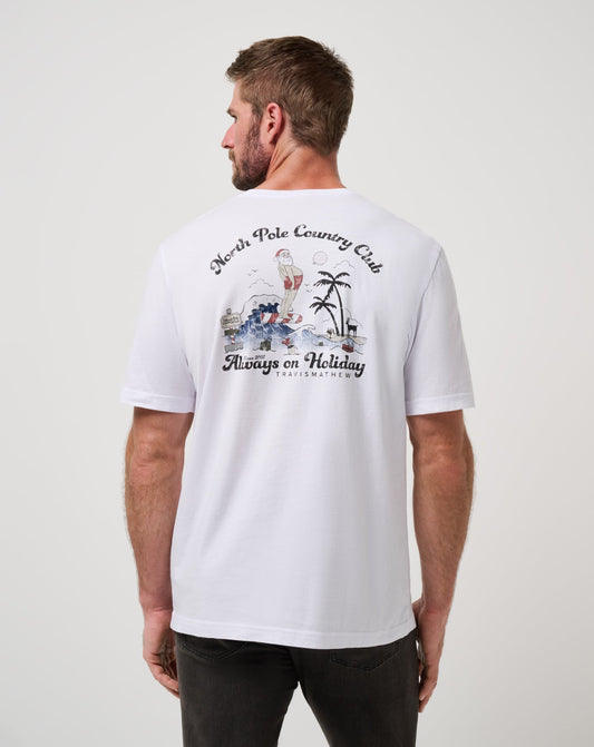 Travis Mathew New | Holly Jollies Tee