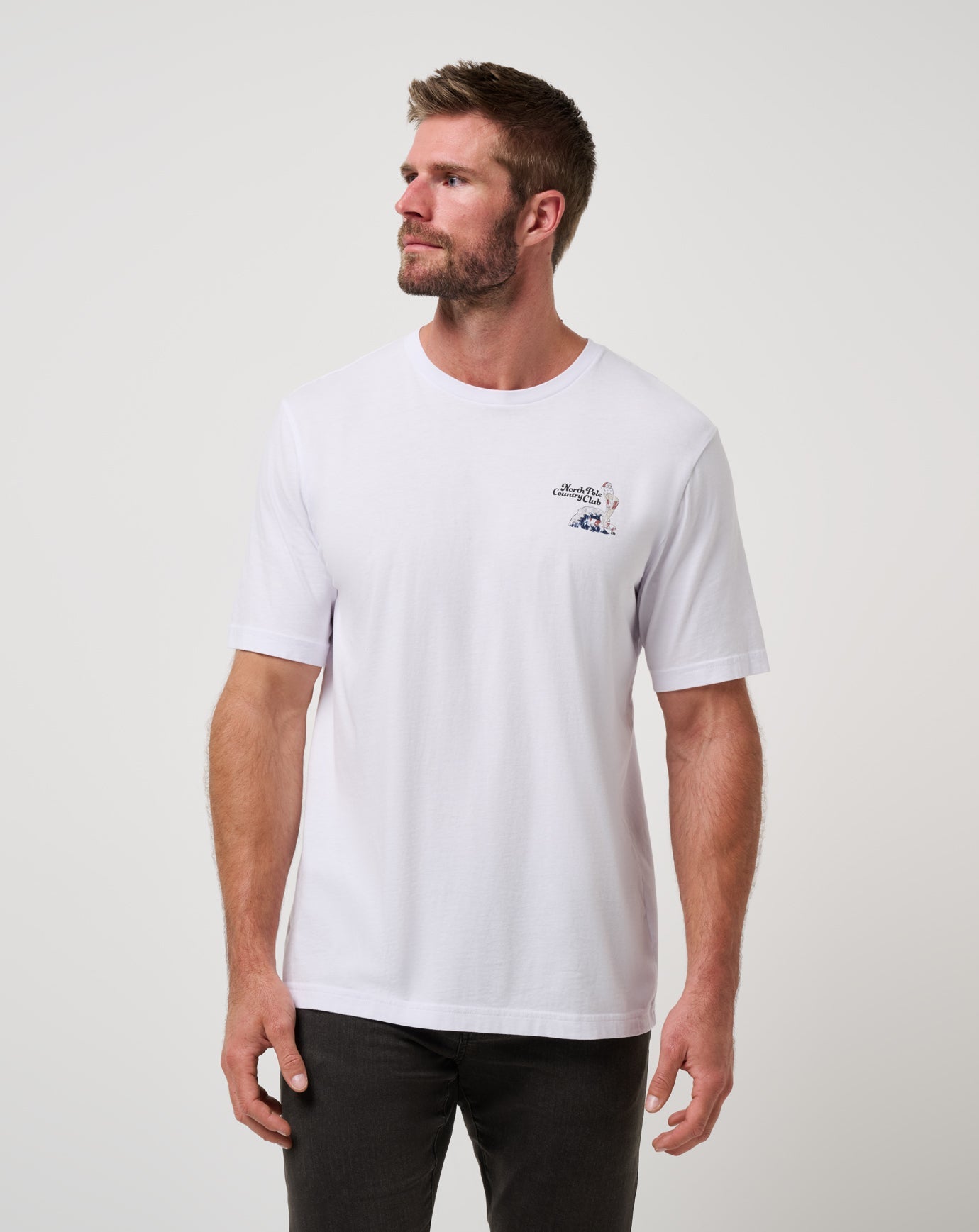 Travis Mathew New | Holly Jollies Tee