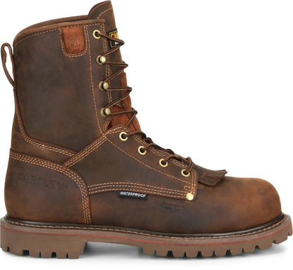 Carolina Boot 28 Series 8" Composite Toe Waterproof Work Boot Brown