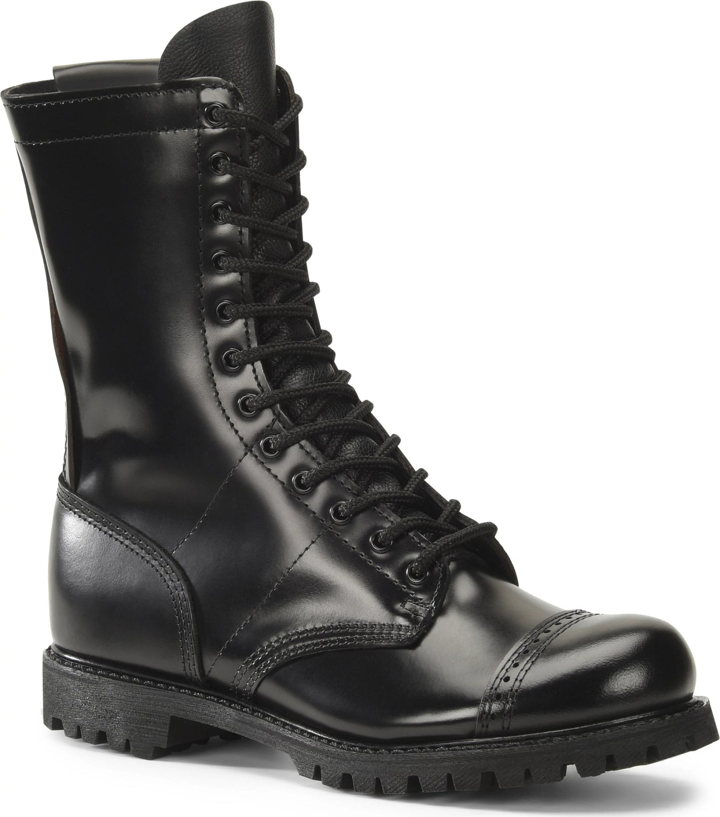 Carolina Boot Unlined Side Zipper Jump Boot Black