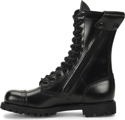 Carolina Boot Unlined Side Zipper Jump Boot Black