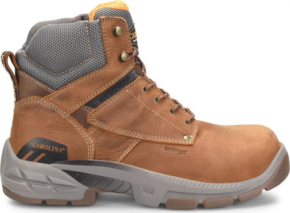 Carolina Boot Duke 6" Composite Toe Waterproof Work Boot Dark Brown