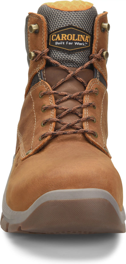 Carolina Boot Duke 6" Composite Toe Waterproof Work Boot Dark Brown