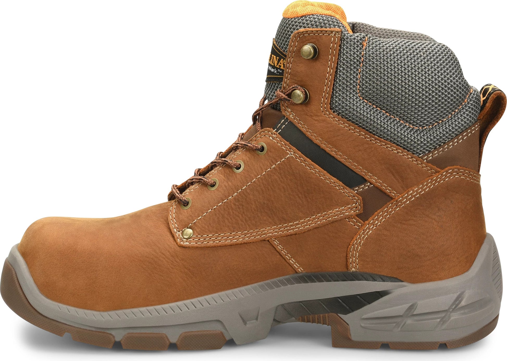 Carolina Boot Duke 6" Composite Toe Waterproof Work Boot Dark Brown