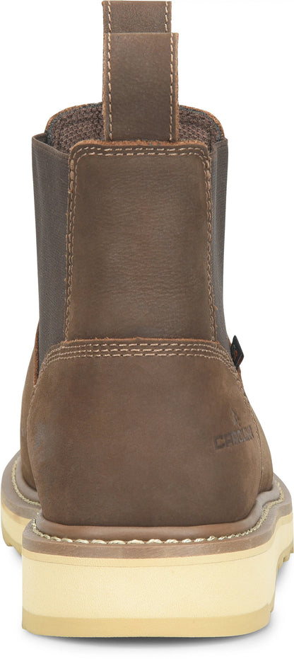 Carolina Boot Gruntz 6" Comp Toe Chelsea Brown