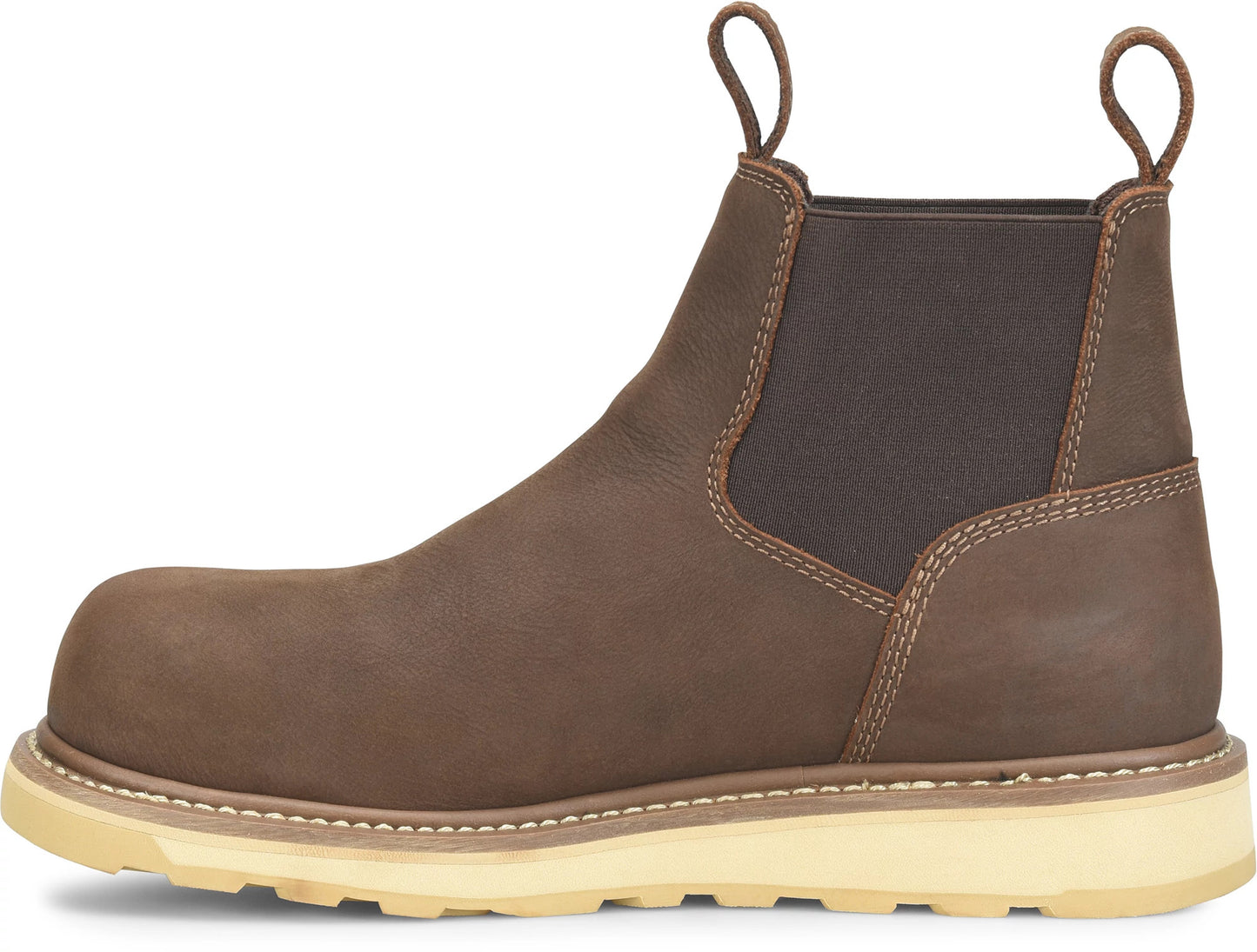 Carolina Boot Gruntz 6" Comp Toe Chelsea Brown
