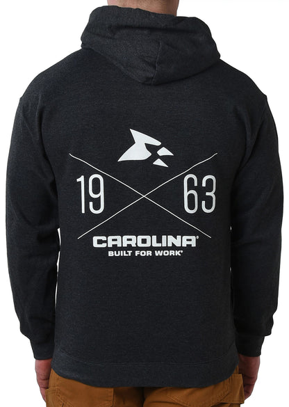 Carolina Boot Established 1963 Hoodie Heather Black