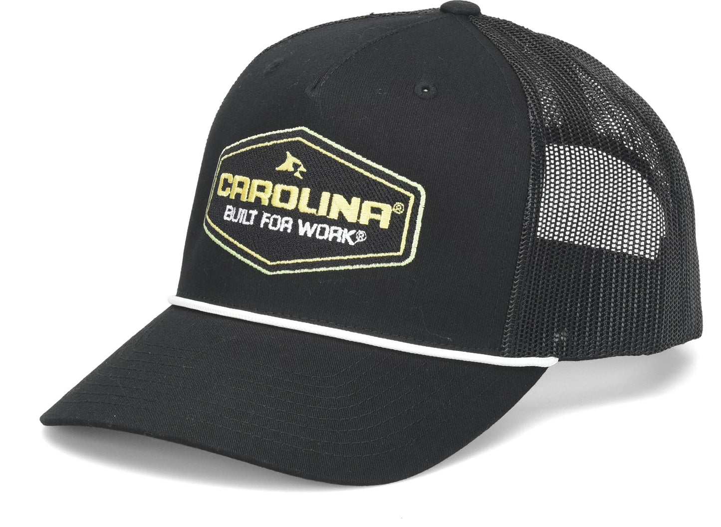 Carolina Boot Carolina Black / Neon Trim Logo Trucker Black