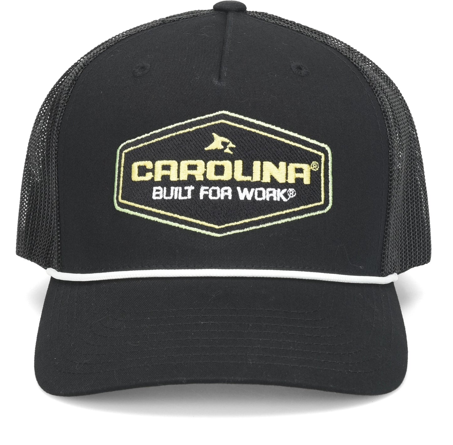 Carolina Boot Carolina Black / Neon Trim Logo Trucker Black