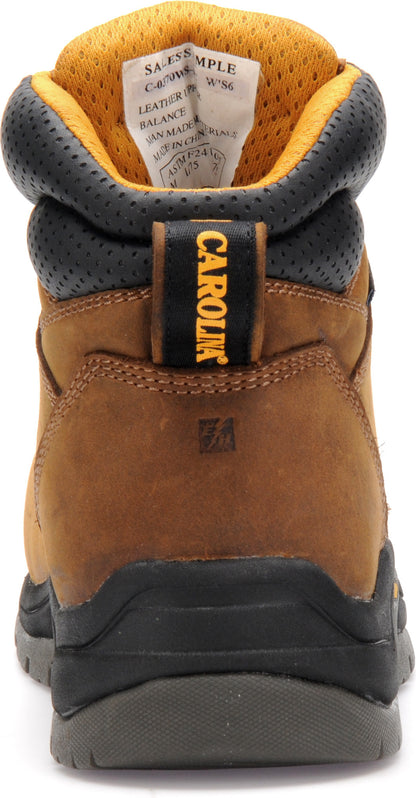 Carolina Boot Raleigh 6" Composite Toe Work Boot Dark Brown