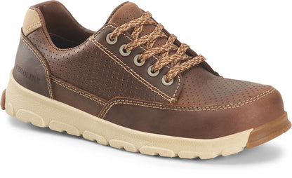 Carolina Boot S-117 Oxford Aluminum Toe Work Shoe Dark Brown