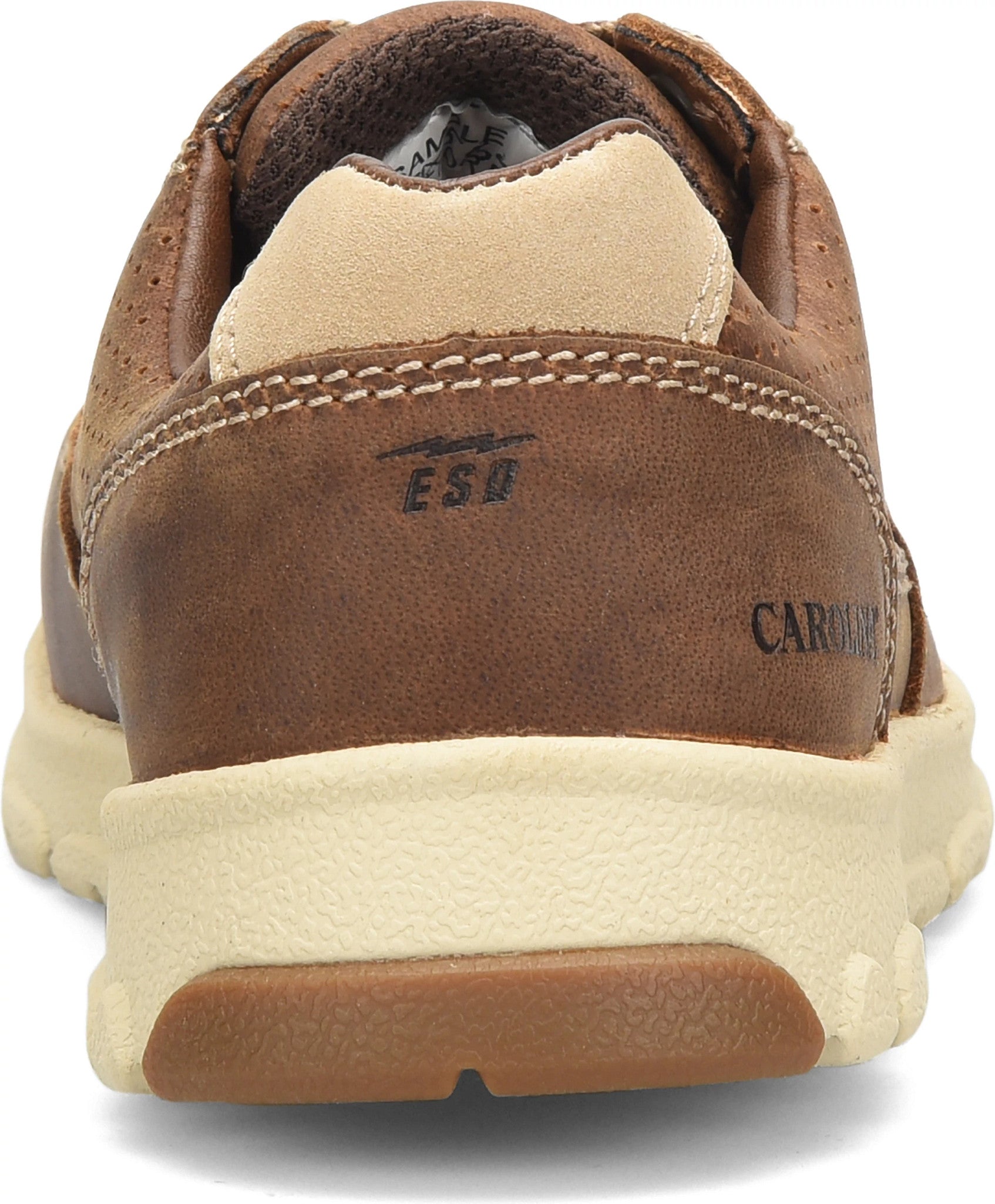 Carolina Boot S-117 Oxford Aluminum Toe Work Shoe Dark Brown