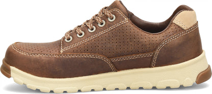 Carolina Boot S-117 Oxford Aluminum Toe Work Shoe Dark Brown