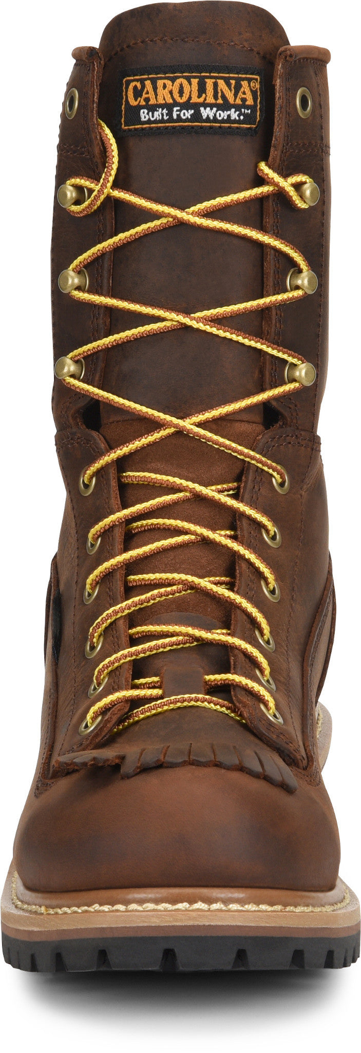 Carolina Boot Spruce 8" Steel Toe Waterproof Logger Brown