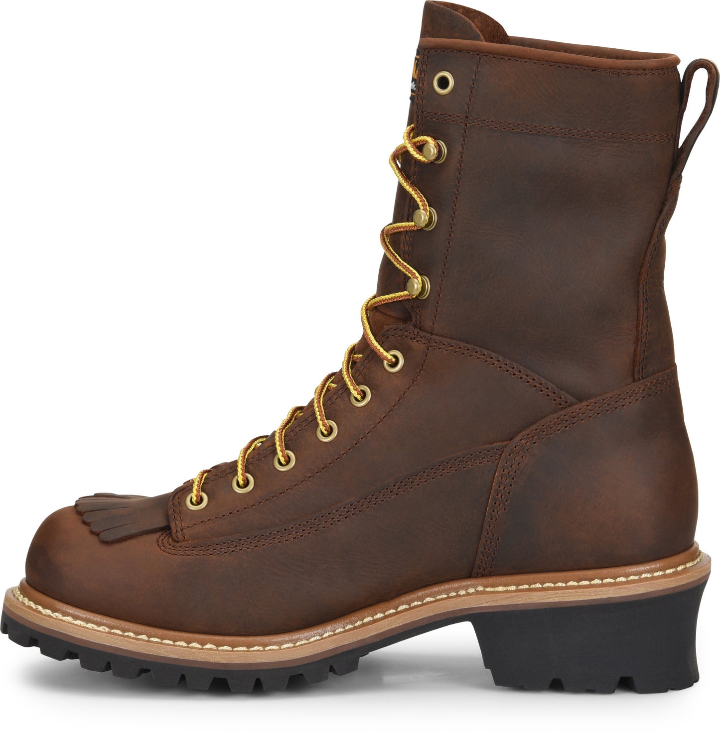 Carolina Boot Spruce 8" Steel Toe Waterproof Logger Brown