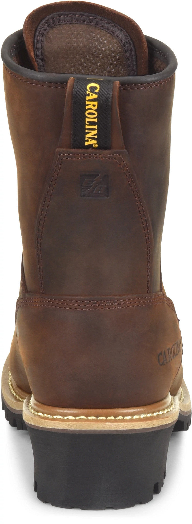 Carolina Boot Elm 8" Steel Toe Waterproof Logger Brown